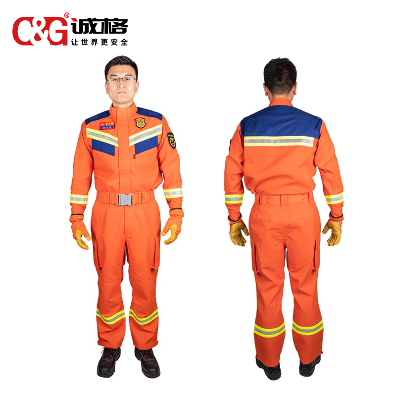 24式消防員搶險(xiǎn)救援防護(hù)服(夏款)